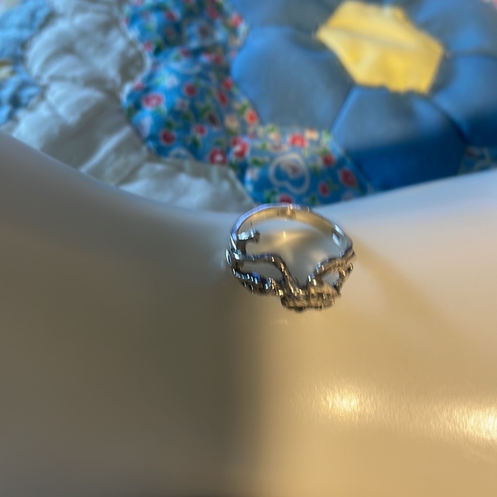 Sterling Silver Monkey Theme Ring Size 6 Fashion Jewelry - Picture 3 of 3